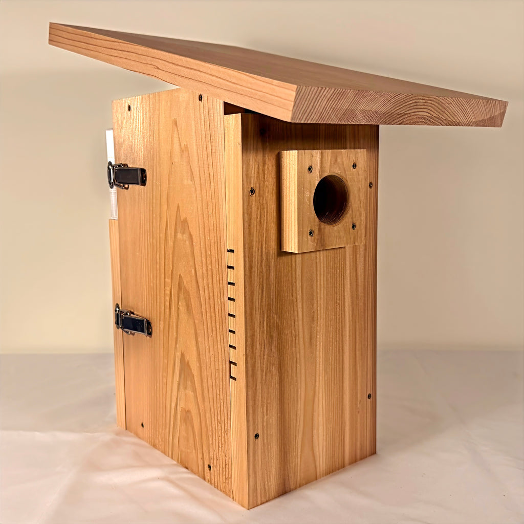 Handcrafted Cedar Bluebird Nest Box